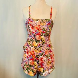 LF vintage look super trendy Romper⭐️NWT⭐️
